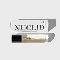 NUCLID product with packaging on a light gray background