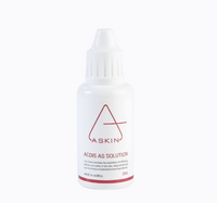 White bottle with red logo and text on a white background